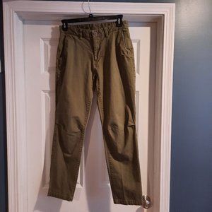 The North Face Pants Mens 31 Green Hiking Chino Outdoor Casual Stretch C…